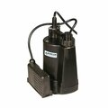 Burcam AUTO DEWATERING UTILITY PUMP 1/4 HP 300507S